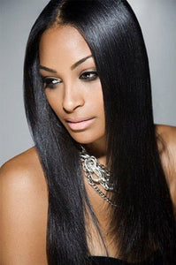 10AA GRADE QUALITY 10-28 Inches 100% Virgin straight Brazilian human hair weave 1B Natural colour